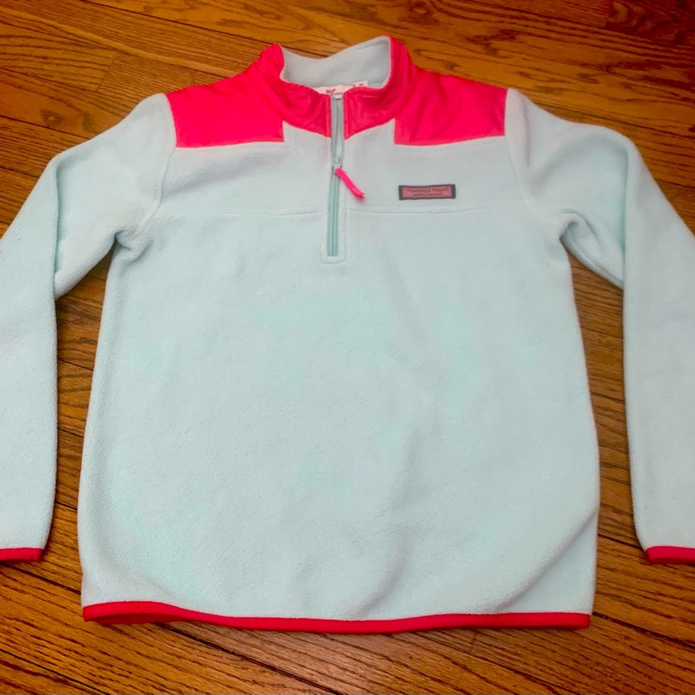 Vineyard Vines fleece 1/4 zip pullover